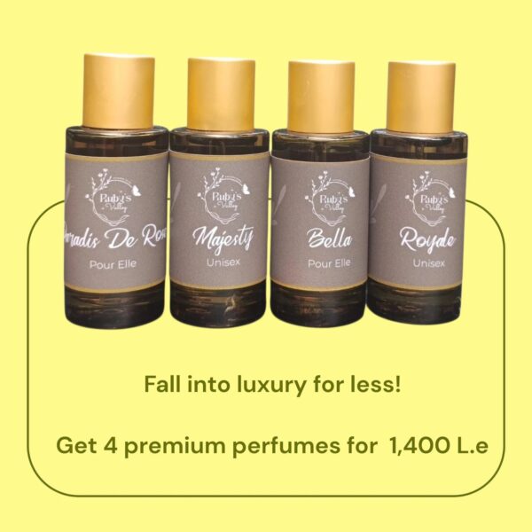 Automn clearance 
4 Perfumes bundle