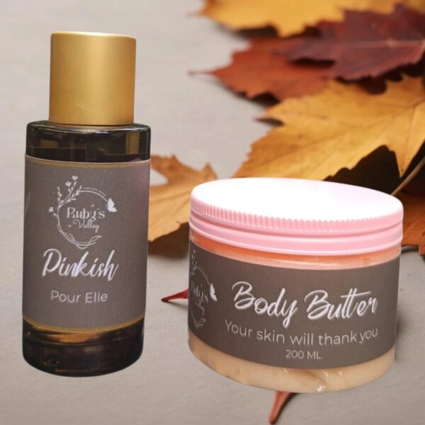 Pinkish Perfum for her inspired by pink chiffon+ Body butter
